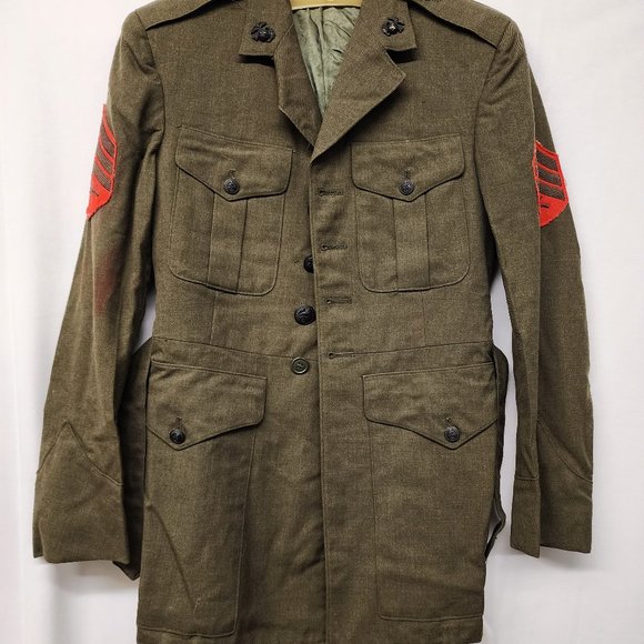 Vintage USMC Service Jacket - Picture 1 of 6